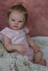 NPK 49CM Newborn Baby Girl Reborn Doll Meadow Soft Cuddly Body Lifelike Soft Touch 3D Skin with Visible Veins Art Doll