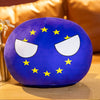 20-40cm Stuffed Polandball Pillow Countryball Japan United Nation Ukraine Switzerland Germany Italy Plush Toy Kawaii Kid's Gifts