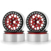 AXSPEED 4Pcs Metal 1.9"/2.2inch Beadlock Wheel Rims 25/35mm for Axial SCX10 Wraith TRX-4 D90 1/10 RC Crawler Car Upgrade Parts
