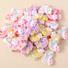 15pcs New Mix Kawaii Summer Vacation Pink Flower Heart Butterfly Ice Cream Star Resin Earrings Charms Diy Jewelry Making Pendant