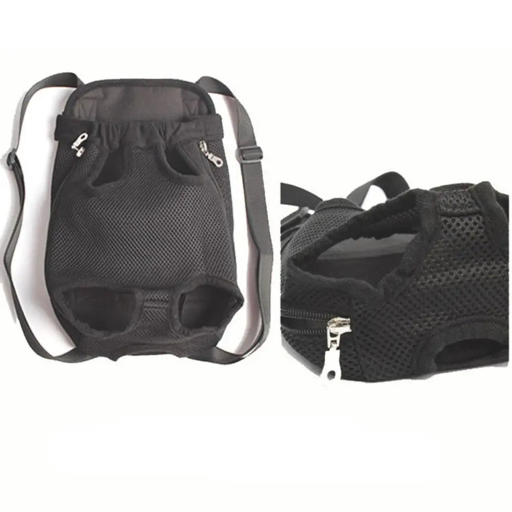 Adjustable Dog Front Carrier Legs Out Dog Backpack Carrier Pet Carrier Backpack for Small Dogs Cats and Puppies