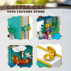 Cute Fairy Tale Princess MOC Bricks Books Dream Mermaid 3D Storybook Building Blocks Toys Anime Model Kids Girls Christmas Gifts