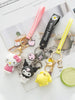 Sanrio Hello Kitty Keychain Kawaii Cartoon Kuromi Car Key Ring Melody Cute Cinnamoroll Backpack Pendant Ornaments Girls Gifts