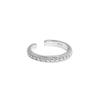 ANDYWEN 925 Sterling Silver Gold Twist Chain Resizable Rings Women Fine Jewelry 2021 Fine Jewelry Clips Party Circle Luxury Jewe