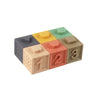 Block Toy Soft Silicone Soft Cubes Stacking Tower Bath Teether Rattles Building Blocks Montessori Educational Toys Newborn Gift