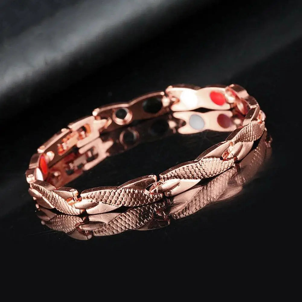 Dragon Pattern Magnetic Therapy Bracelet For Women Power Therapy Magnets Bracelets Bangles For Women Men