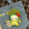 Kawaii Sanrio Hello Kitty Cos Broccoli Doll Anime Kids Toys Dopamine Creative Girls Backpack Pendant Student Car Doll Keychain
