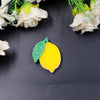 35mm Cute Pear Brooch (Safty Pin) Laser cut Acrylic Jewelry For Baby Girl Gift