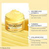 Turmeric Vitamin C Clay Mask Deep Cleansing Facial Improves Dark Spots Acne Hydrating Skin Care Tightens Skin Evens Skin Tone