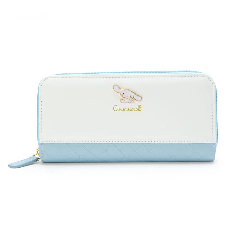 MINISO Kawaii Hello Kitty Wallet Keychains Sanrio Pochacco My Melody ACGN Cards Bag Kuromi Coin Anime Bag