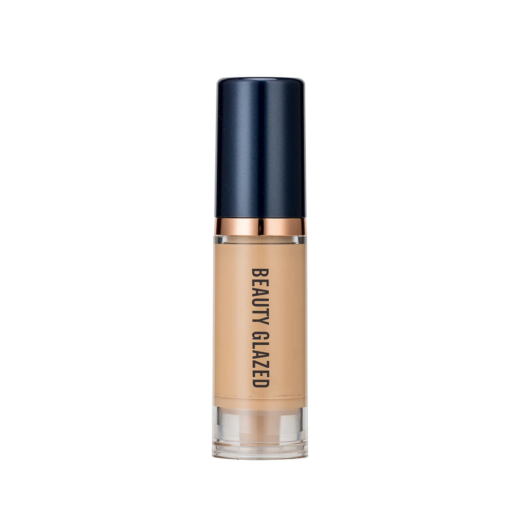 Beauty Glazed 6 Color Liquid Foundation Concealer - Full Coverage, Long-Lasting, Waterproof, Natural Effect,