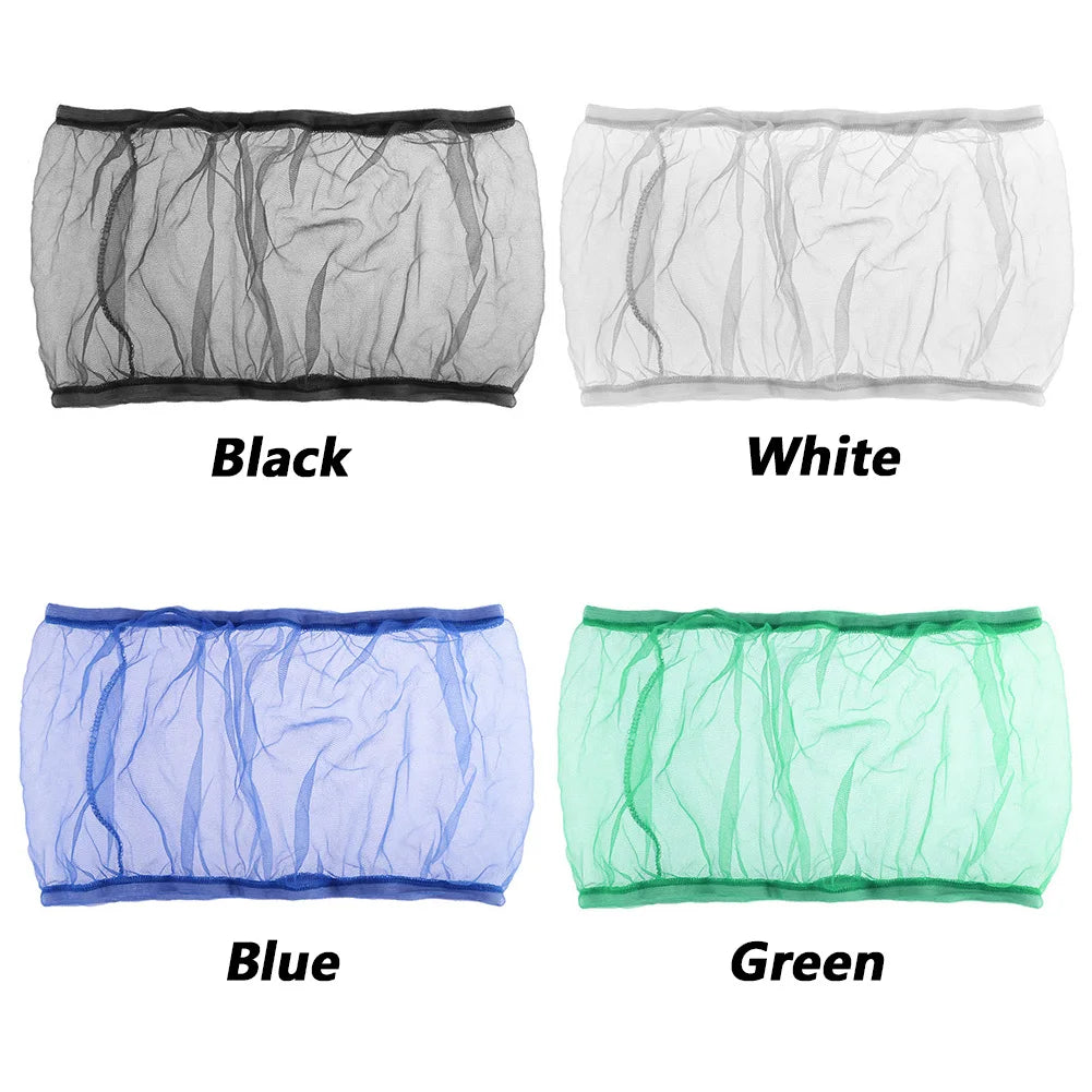 Mesh Bird Cage Cover Shell Dustproof Birdcage Parrot Cage Net Nylon Airy Fabric Mesh Bird Cage Net Cover Seed Catcher Guard