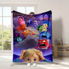 2024 New Inside Out 2 Plush Blanket Emotional Figures Summer Winter Flannel Blanket Soft Cozy Throw Sofa Bed Kids Birthday Gift