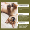 Natural Dog Paw Balm Dog Protections For Hot Pavement Dog Wax For Dry Paws & Nose Moisturizer For Cracked Paw