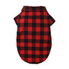 Classical Dog T-Shirts Bowtie Plaid Thin Summer Breathable Dog Clothes for Small Large Dogs Chihuahua Puppy Pet Cat Vest Yorkies