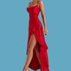 Elegant Dress Women 2025 Summer Sexy Spaghetti Strap Sleeveless Maxi Long Dress Casual
