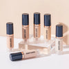 Beauty Glazed 6 Color Liquid Foundation Concealer - Full Coverage, Long-Lasting, Waterproof, Natural Effect,