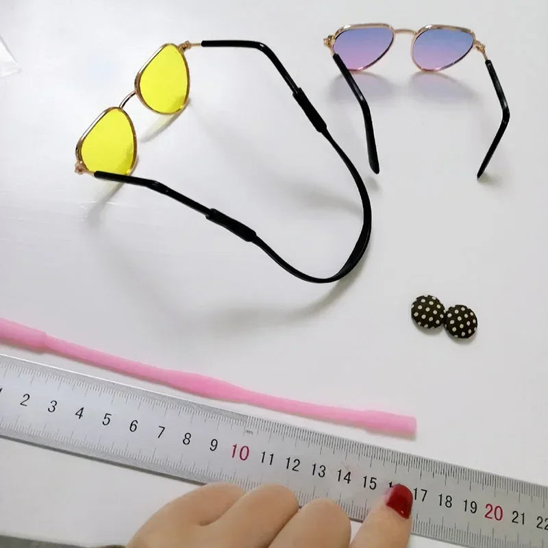 Cat Sunglasses Summer Outdoor Puppy UV Protection Sunglasses Dolls Sun Glasses Small Dog Cosplay Photo Props Cute Pet Sunglasses