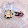 21 Types Wholesale Song Lyrics Enamel Pins Female Pop Singer Brooches Romantic Poetry Lapel Backpack Badge Jewelry Gift for Fans