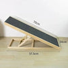 ‌Adjustable Wooden Pet Stairs & Ramp - Foldable Dog Steps for Indoor Cats, Portable Climbing Frame with Anti-Slip Surface