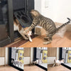 Large Small Dog and Cat Screen Door, Lockable Self-Closing Function, Sturdy Pet Door Easy Safe Freely Enter House Outdoor Window