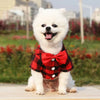 Classical Dog T-Shirts Bowtie Plaid Thin Summer Breathable Dog Clothes for Small Large Dogs Chihuahua Puppy Pet Cat Vest Yorkies