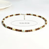 Laut Turquoise Wood Necklace Boho Beach Surfer Adjustable Bead Necklaces for Women Men Summer Jewelry Gifts