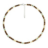 Laut Turquoise Wood Necklace Boho Beach Surfer Adjustable Bead Necklaces for Women Men Summer Jewelry Gifts