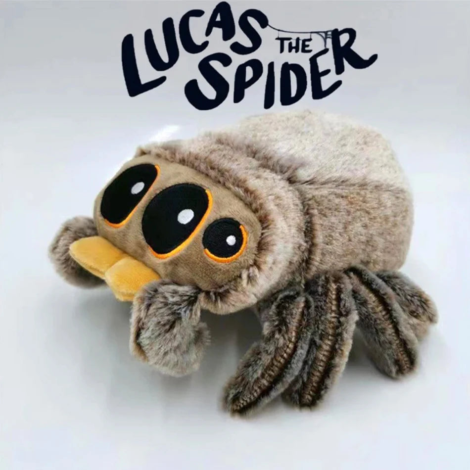 Stuffed Soft Animals Plushies Spider Toy Black Little Lucas Simulated Pillow Doll Anime Game Room Pillow Decora Kid Gift
