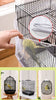 Mesh Bird Cage Cover Shell Skirt Net Easy Cleaning Catcher Guard Bird Cage Stretchy Mesh Parrot Bird Cage Net Mesh Cover