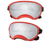 ATUBAN Dog Goggles Anti UV Strong Impact Resistance Adjustable Elastic Puppy Large Breed Dog Goggles Breathable Pet Sunglasses