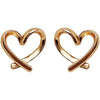Korean Irregular Heart Ear Clip for Women Girls Painless Silicone Non-Piercing Ear Clip Ear Cuff Wedding Party Jewelry Gifts