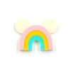 35mm Cute Pear Brooch (Safty Pin) Laser cut Acrylic Jewelry For Baby Girl Gift
