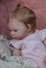 NPK 49CM Newborn Baby Girl Reborn Doll Meadow Soft Cuddly Body Lifelike Soft Touch 3D Skin with Visible Veins Art Doll