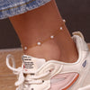 Blingbing Trendy 3mm 3A Zircon Cubic Zirconia Tennis Chain Anklets Leg Bracelets For Woman Stainless Steel Bracelet On the Leg