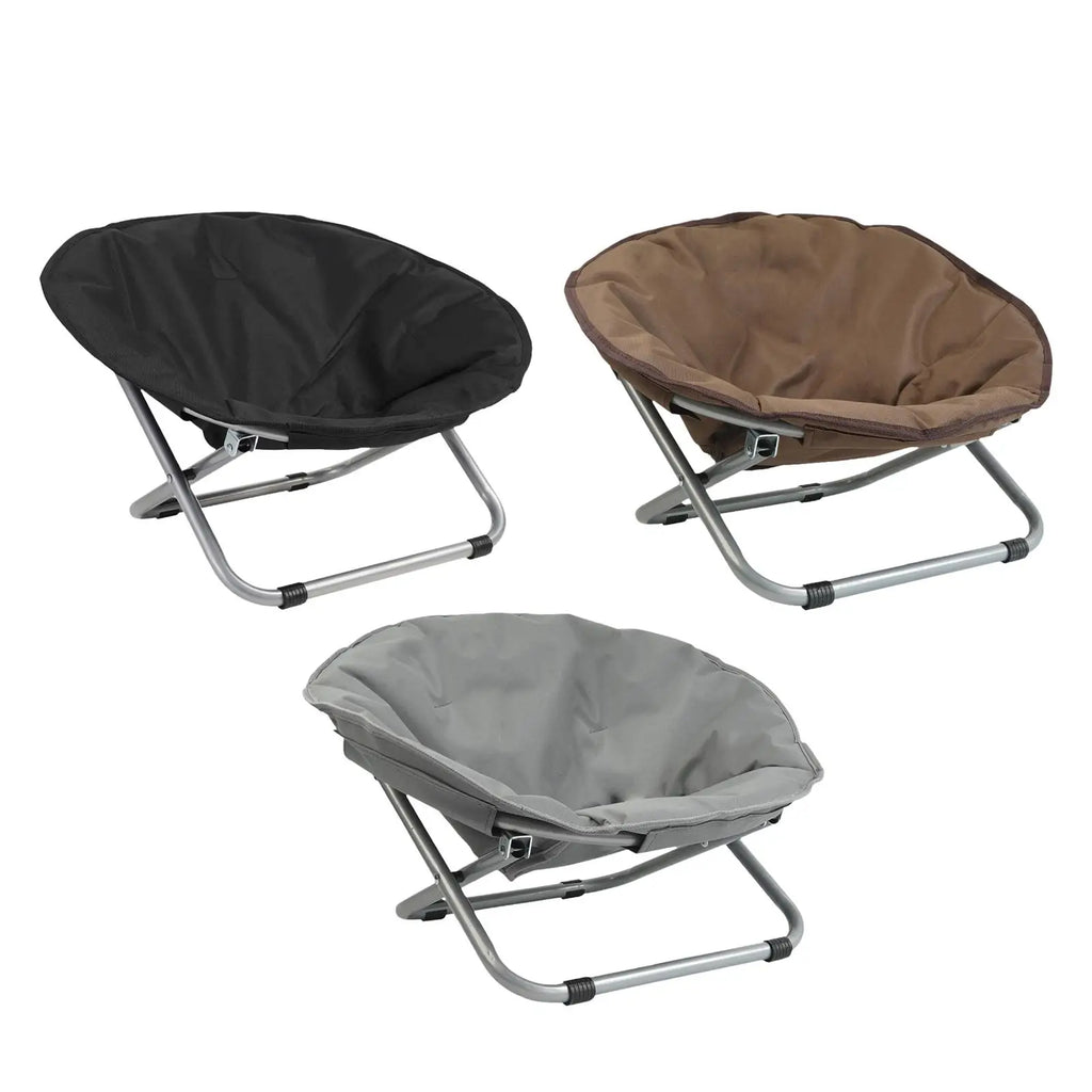 Elevated Dogs Bed, Foldable Raised Bed, Rest Sofa Scratch Resistant Sleeping Furniture, Iron Frame Cozy Cot Comfortable Chair