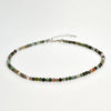 Yumfeel Bohemian Colorful Natural Stone 4mm Round Beads Necklaces Women Summer Friendship Neck Jewelry Fashion Vacation Chokers