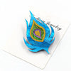 35mm Cute Pear Brooch (Safty Pin) Laser cut Acrylic Jewelry For Baby Girl Gift