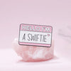21 Types Wholesale Song Lyrics Enamel Pins Female Pop Singer Brooches Romantic Poetry Lapel Backpack Badge Jewelry Gift for Fans