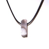 Men Vintage Rectangle Obsidian Pendent Necklace Natural Tiger Eye Labradorite Gem Leather Rope Braid Necklace Healing Jewelry