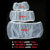 Mesh Bird Cage Cover Shell Dustproof Birdcage Parrot Cage Net Nylon Airy Fabric Mesh Bird Cage Net Cover Seed Catcher Guard