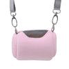 Pet Cage Cross Body Accessories Cylinder Design Soft Practical House Travel Portable Squirrel Visible Mesh Hamster Carrier Bag