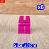 8pcs/lot MOC Bricks Blank Pants legs Body Wear Figure Accessory Assembled Building Blocks Toy Kids Plastic Dolls