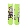 New 1 pair of Bandai cartoon men's and women's socks cartoon personality skateboard socks anime mid tube cotton neutral socks
