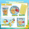 Pokemon Birthday Party Supplies Pikachu Party Decorations Foil Balloons Blowouts Tableware Plate Napkin Baby Shower Supplies Toy