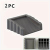 2pcs Creative Windproof Door Stopper, Plastic Matte Surface Wedge, Safety Door Blocker, Anti-collision Door Stopper Available