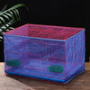 Mesh Bird Cage Cover Shell Skirt Net Easy Cleaning Catcher Guard Bird Cage Stretchy Mesh Parrot Bird Cage Net Jaula Para Pajaros