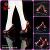 1/6 Scale Female Fishbill High Heels Shoes Model Fit 3.3cm Length Feet Soldier 12" Action Figure Body