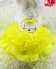 Cute Dog Clothes for Small Dogs Wedding Dress Skirt Summer Luxury Princess Pet Clothes Fruit Design 11AY22QS2