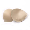 2 Pcs 1pair Thick Sponge Bra Pads Push Up Breast Enhancer Removeable Bra Padding Inserts Cups for Swimsuit Bikini Padding